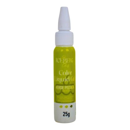 CORANTE LIQUID GEL ICEBERG 25 GR VERDE PISTACHE