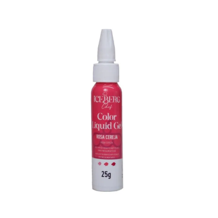 CORANTE LIQUID GEL ICEBERG 25 GR ROSA CEREJA