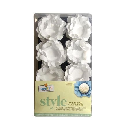 FORMINHA DEC ULTRAFEST FLOR STYLE BRANCA C/40 UN