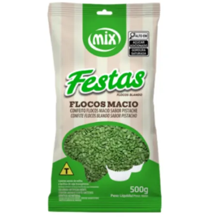 FLOCOS CHOCOLATE MIX MACIO PISTACHE 500 GR