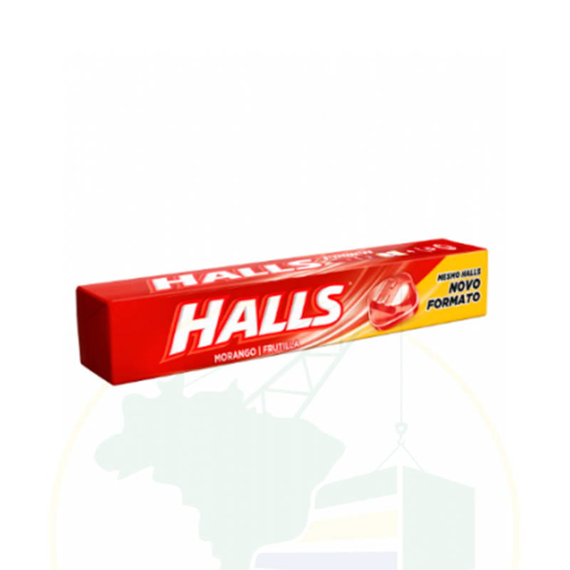 DROPS HALLS UNITARIO MORANGO