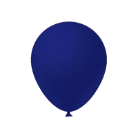 BALOES FEST BALL 12 AZUL ROYAL C/25 UN