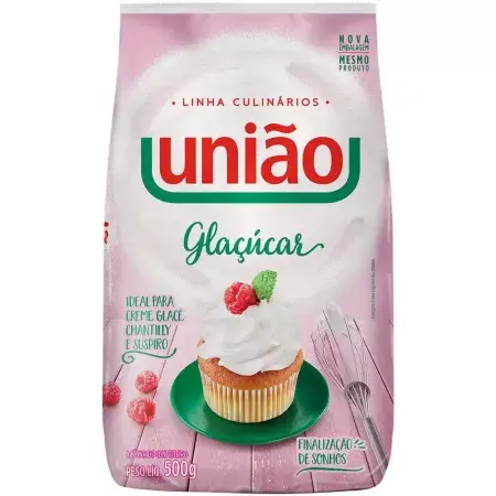 ACUCAR GLACUCAR UNIAO 500 GR