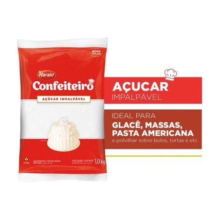 ACUCAR IMPALPAVEL HARALD 1 KG