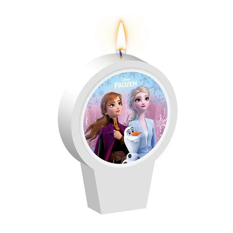 VELA PLANA REGINA FROZEN C/01 UN