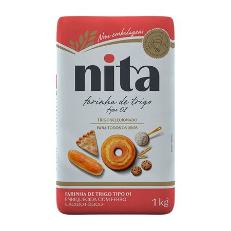 FARINHA DE TRIGO 1 KG NITA