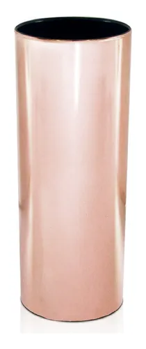 COPO ACRILICO DURVALINA 350 ML LONG DRINK METALIZADO ROSE