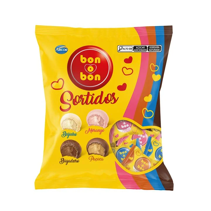 BOMBOM ARCOR BONOBON 750 GR MIX