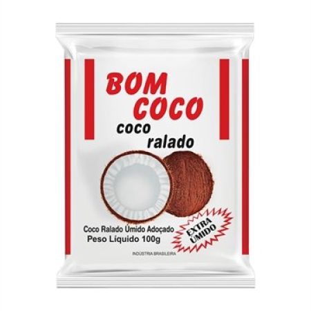 COCO RALADO MEDIO BOM COCO 100 GR