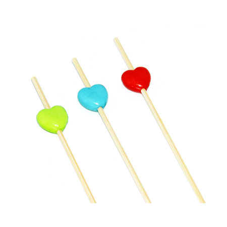 PALITO P/ PETISCO SILVER EM BAMBU REF. HA016 C/20 UN