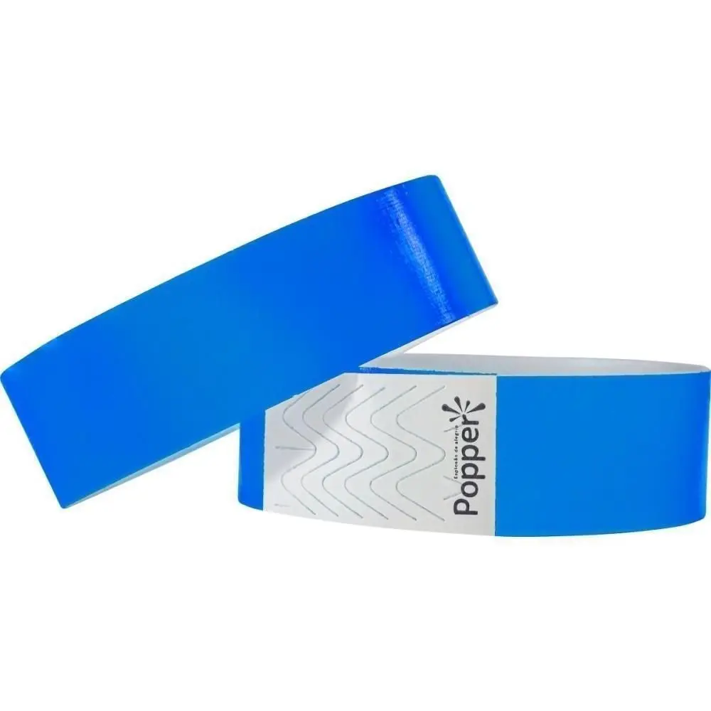 PULSEIRA DE IDENTIFICACAO KLF AZUL NEON 50 UN