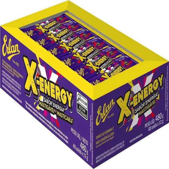 BALA ERLAN STICK MASTIGAVEL X-ENERGY 12 GR C/40 UN