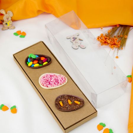 PASCOA CAIXA OVO DE COLHER REGINA 50 GR 03 CAV. KRAFT