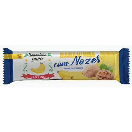 DOCE DE BANANA OURO C/ NOZES 23 GR