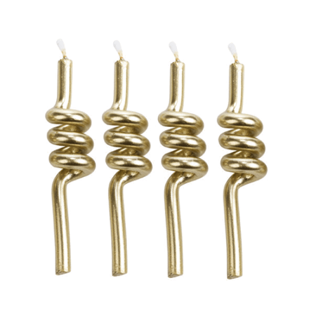 VELA PAVIO MAGICO SILVER FESTAS TUBO DOURADA