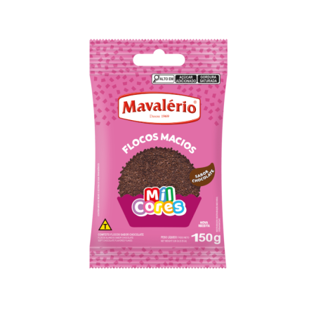 FLOCOS CHOCOLATE MAVALERIO MACIO 150 GR