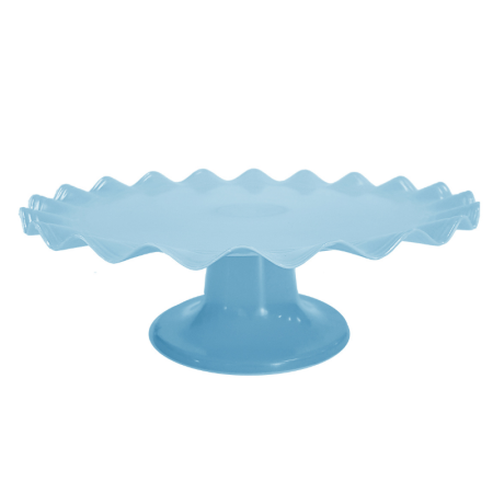 BOLEIRA ACRILICA LSC TOYS ONDULADA 26 CM AZUL CLARO