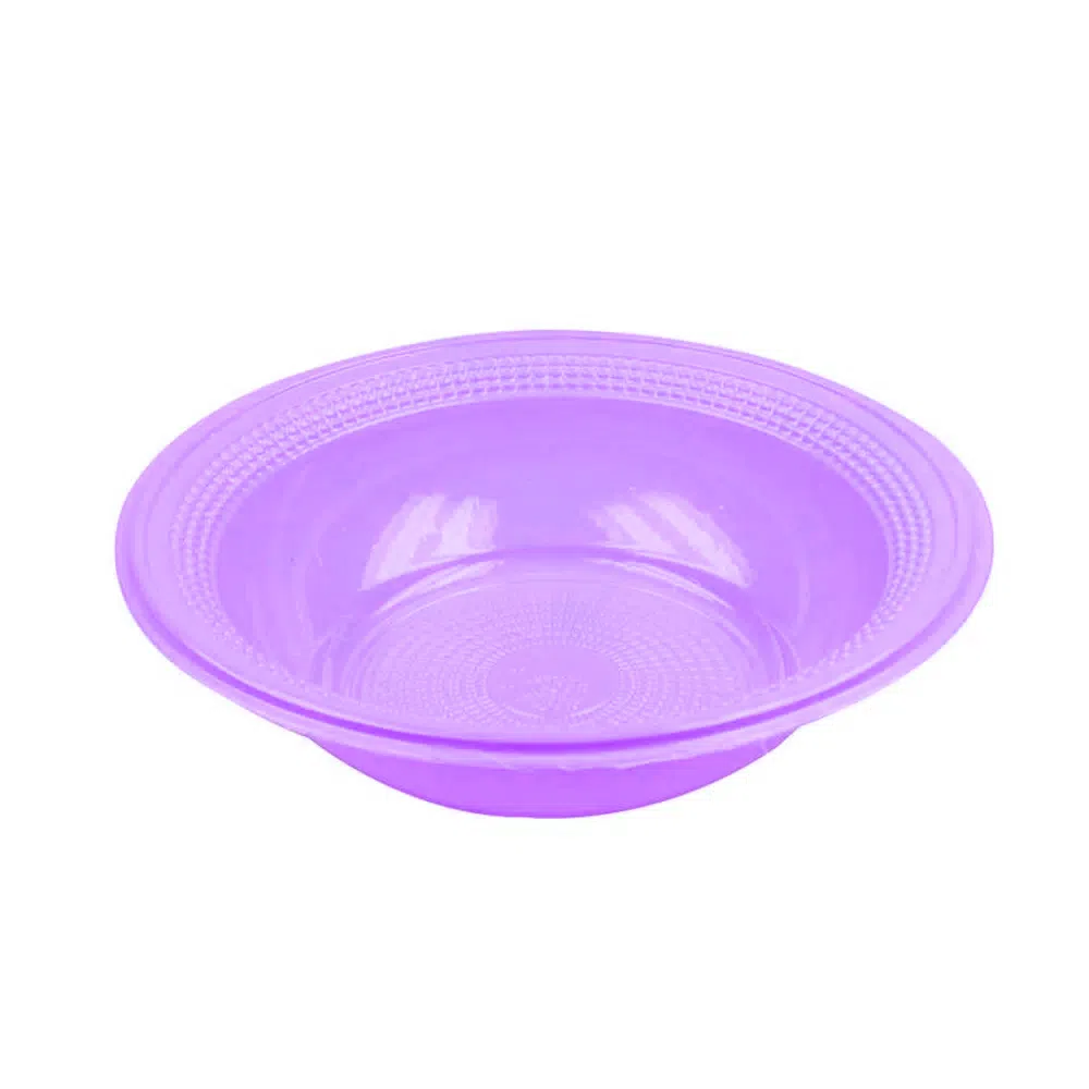 PRATO DESCARTAVEL TRIK TRIK 12 CM FUNDO BIO ROXO C/10 UN