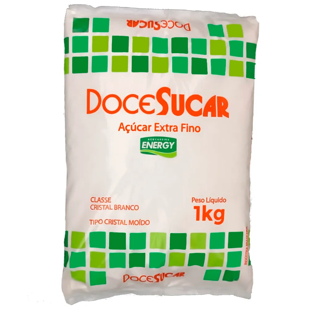 ACUCAR REFINADO DOSECUCAR EXTRA FINO 1 KG