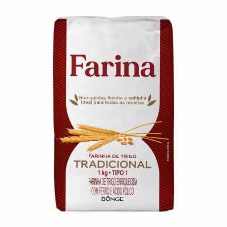 FARINHA DE TRIGO 1 KG FARINA