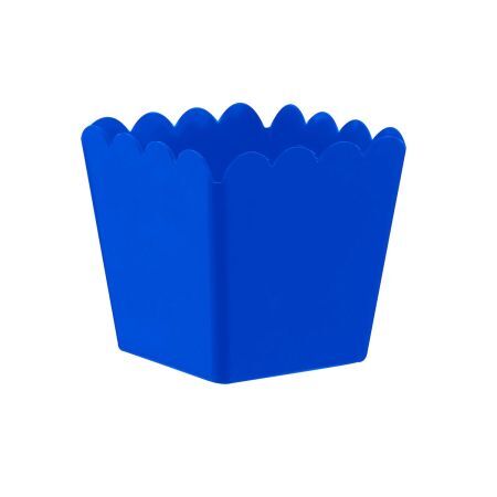 CACHEPOT MIRANDINHA PLASTICO AZUL ESCURO UNITARIO