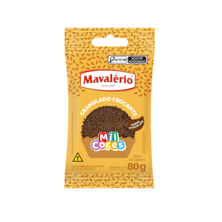 GRANULADO MIL CORES CROCANTE 80 GR MAVALERIO