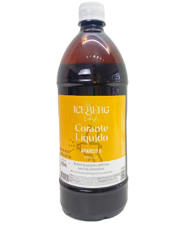 CORANTE LIQUIDO ICEBERG 960 ML AMARELO