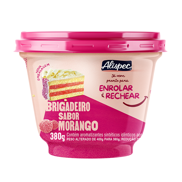 BRIGADEIRO ALISPEC MORANGO 380 GR