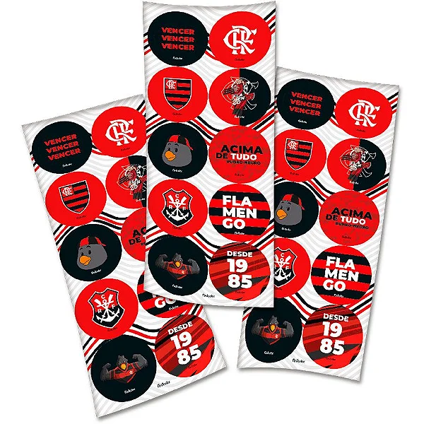 ADESIVO FESTCOLOR TIME FLAMENGO C/03 CTS