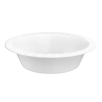 PRATO DESCARTAVEL IBRAS 15 CM FUNDO BRANCO C/10 UN