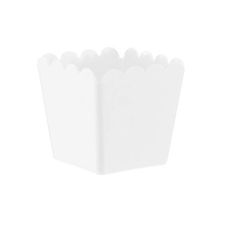 CACHEPOT MIRANDINHA PLASTICO BRANCO UNITARIO
