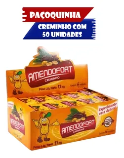 PACOQUINHA AMENDOFORT QUADRADA EMB. 1,1 KG C/50 UN