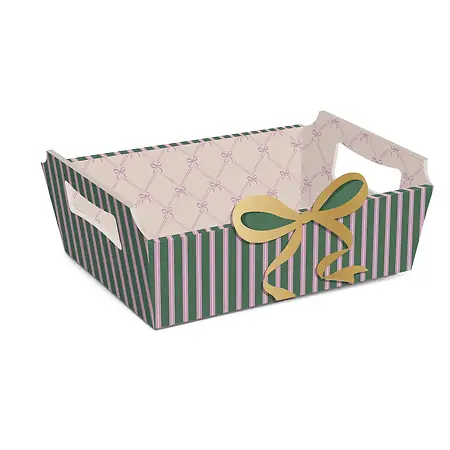 CAIXA CESTA CROMUS TAM. MG 27X18,5X9,5 LACAROTE