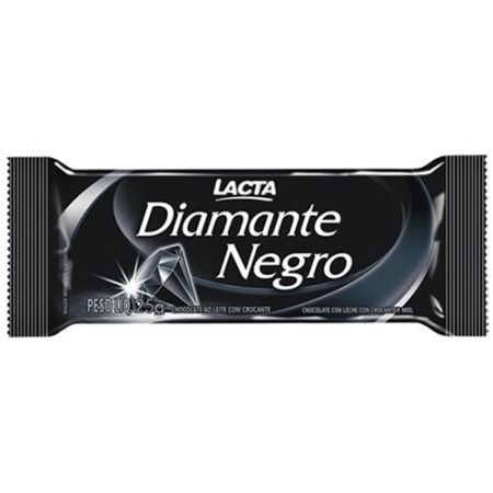 CHOCOLATE BARRINHA LACTA DIAMANTE NEGRO 20 GR