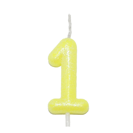 VELA SILVER NEON AMARELO N 1