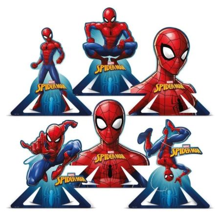 DECORACAO DE MESA REGINA HOMEM ARANHA 3 C/06 UN