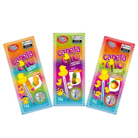 PIRULITO NATY CANDY CANETA PATO LITO UNITARIO