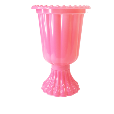 VASO ACRILICO LSC TOYS GREGO PEQUENO 750 ML ROSA BEBE