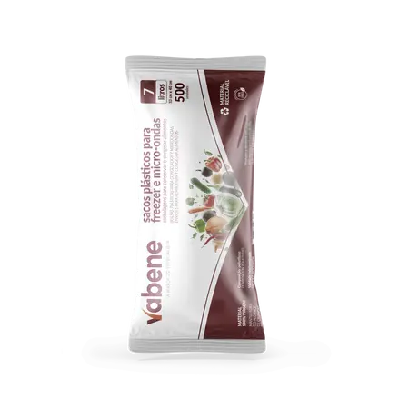 EMBALAGEM P/ FREEZER VABENE 7 LT 33 CM X 40 CM C/500 UN