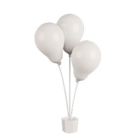 CACHEPOT GRINTOY 03 HASTES BRANCO