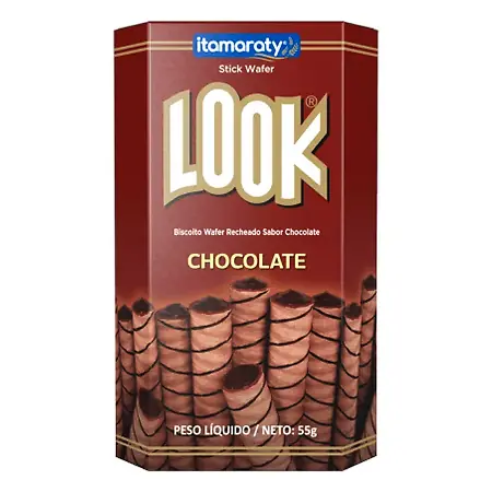 BIJU RECHEADO ITAMARATY LOOK CHOCOLATE 55 GR UNITARIO
