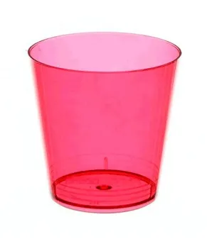 COPO ACRILICO DIVERSIPLAST 025 ML C/10 UN ROSA