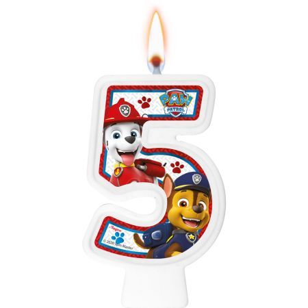 VELA REGINA NUMERAL PATRULHA CANINA CORE Nº 5