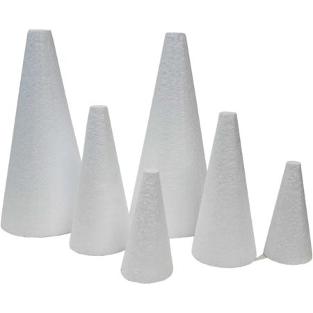 ISOPOR CONE KI LETRAS 25 CM