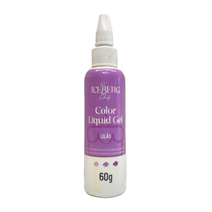 CORANTE LIQUID GEL ICEBERG 60 GR LILAS
