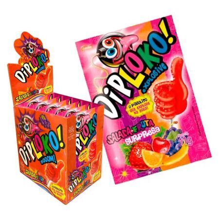 PIRULITO DIPLOKO FRUTAS SALADA DE FRUTAS UNITARIO