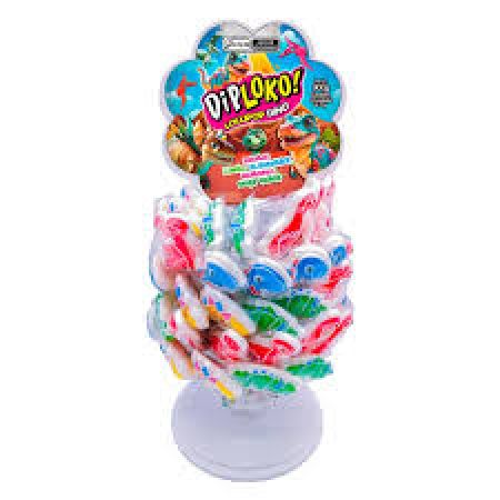 PIRULITO DIPLOKO LOLLIPOP DINO UNITARIO