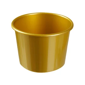 BALDE P/ PIPOCA MIRANDINHA DOURADO UNITARIO