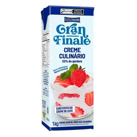 CREME DE LEITE FLEISCHMANN 1 LT CULINARIO GRAN FINALE