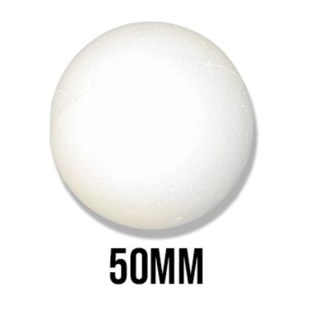 BOLA ISOPOR INTEIRA 50 MM KIISOTHERM